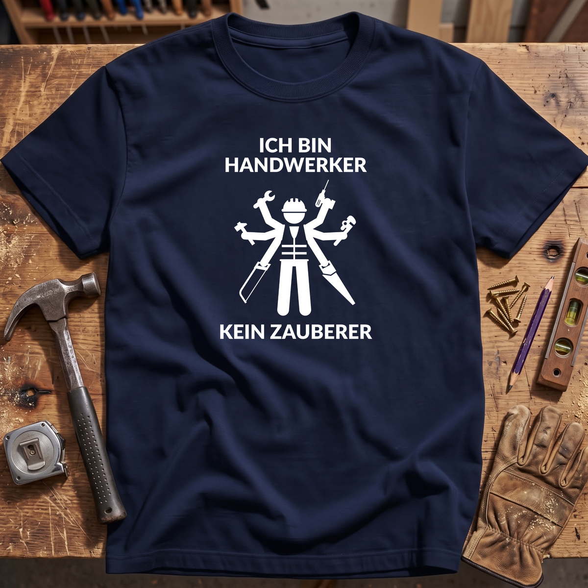 Ich bin Handwerker kein Zauberer  T-Shirt