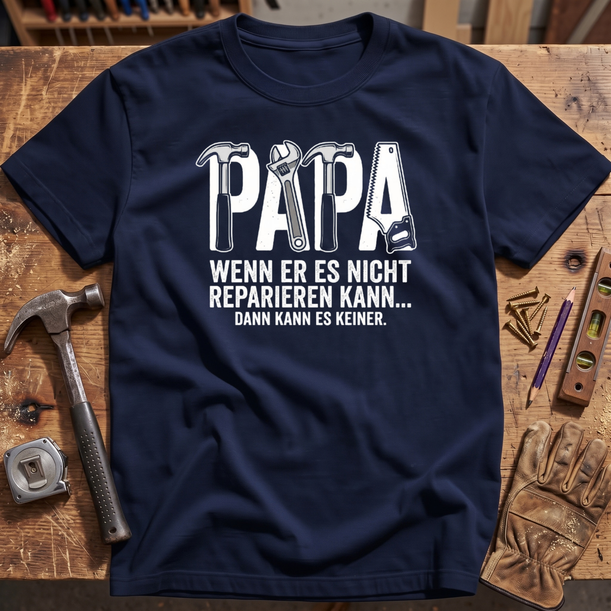 Papa wenn er es nicht reparieren kann..dann kann es keiner T-Shirt