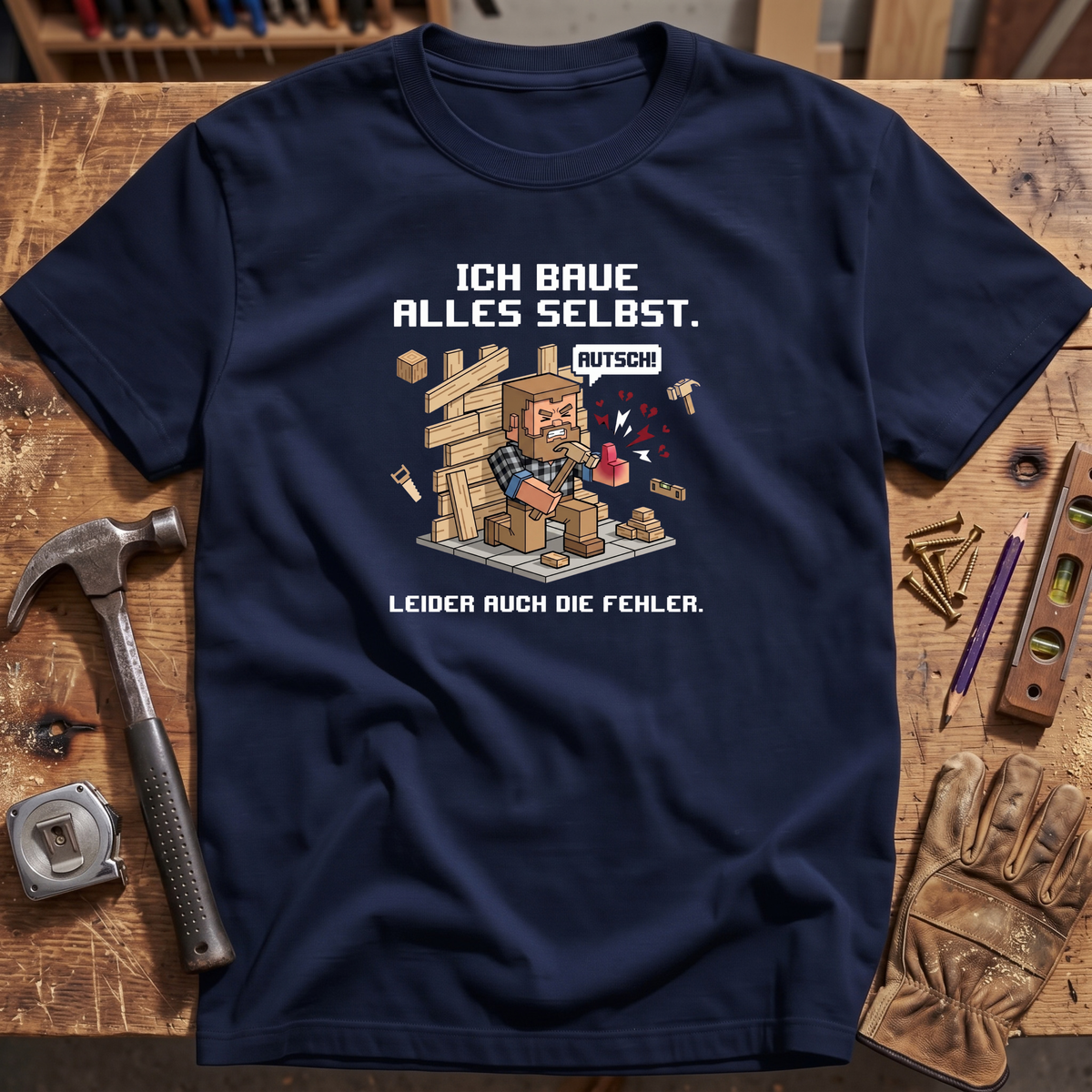 Ich baue alles selbst T-Shirt