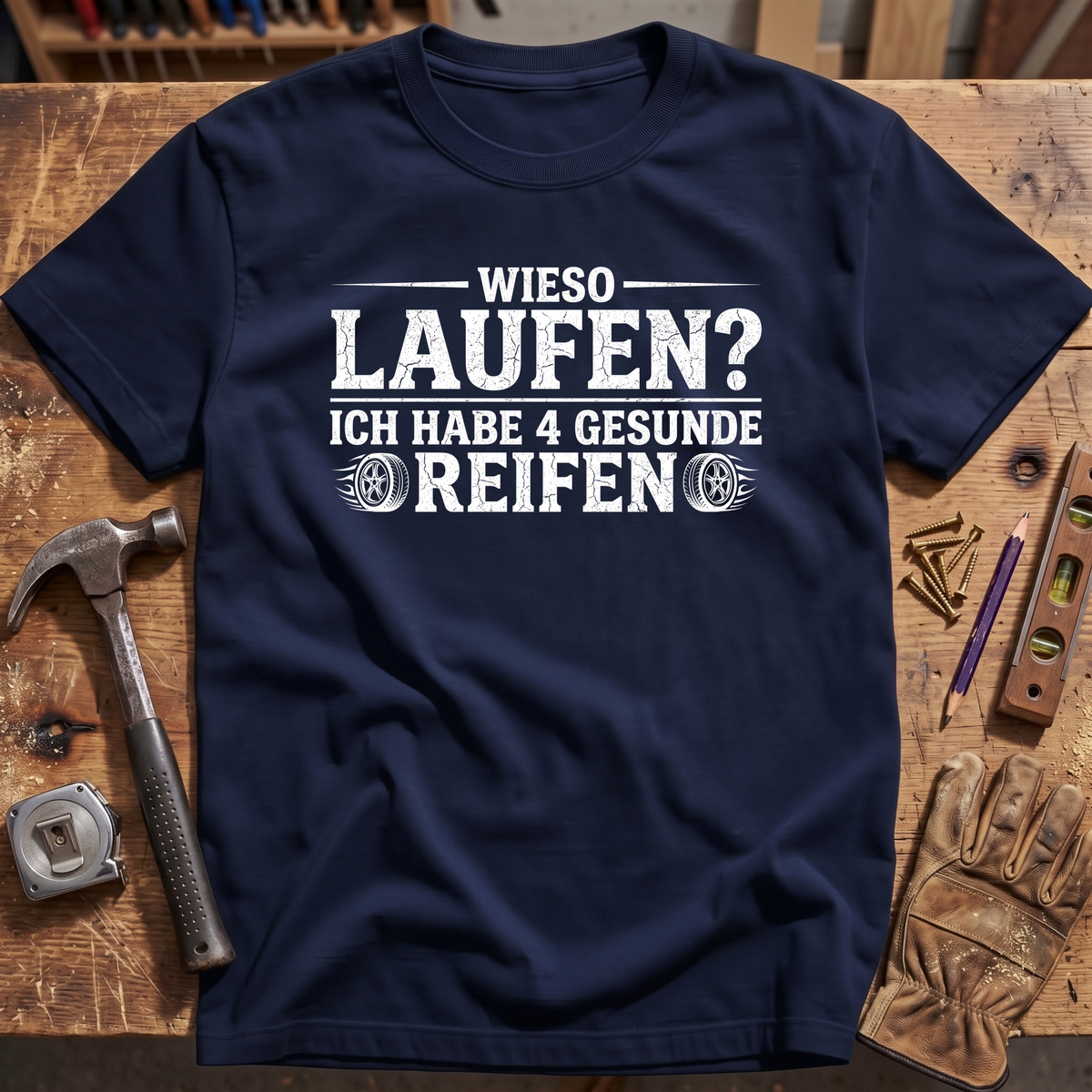 Wieso laufen T-Shirt