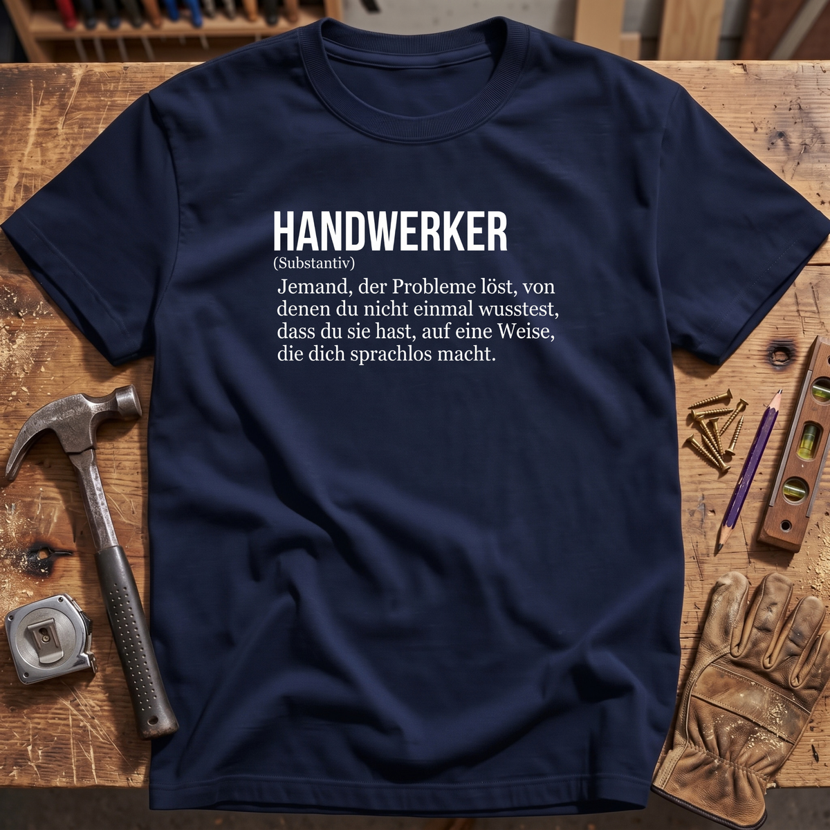 Handwerker Substantiv T-Shirt