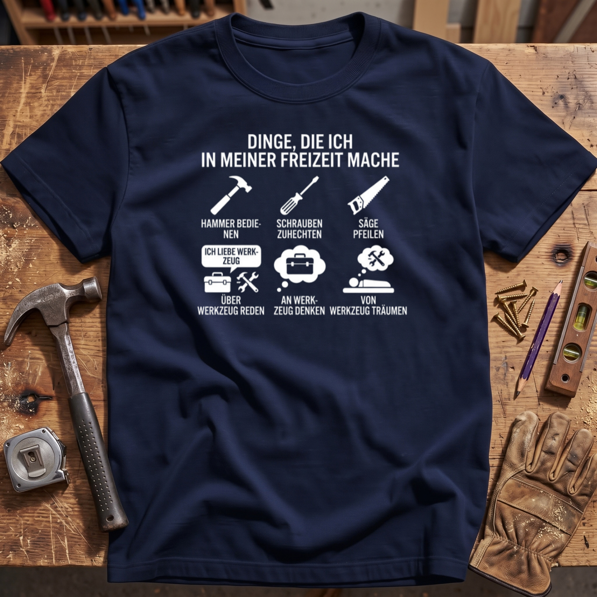 Dinge, die ich mache Handwerker T-Shirt