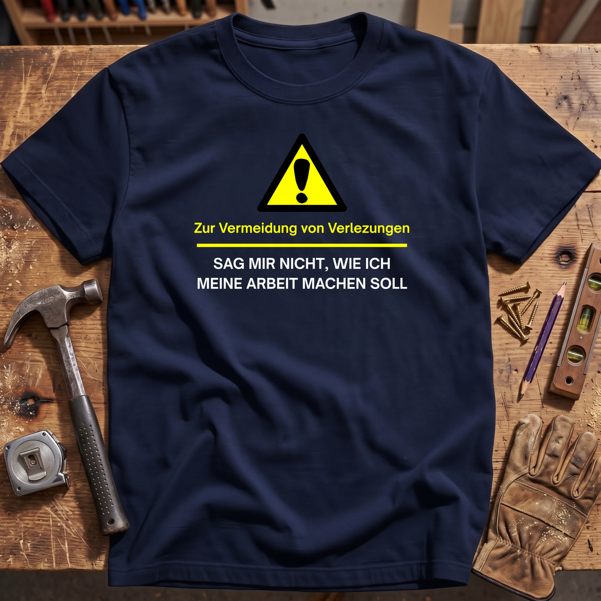 Sag mir nicht wie ich meine Arbeit machen soll T-Shirt
