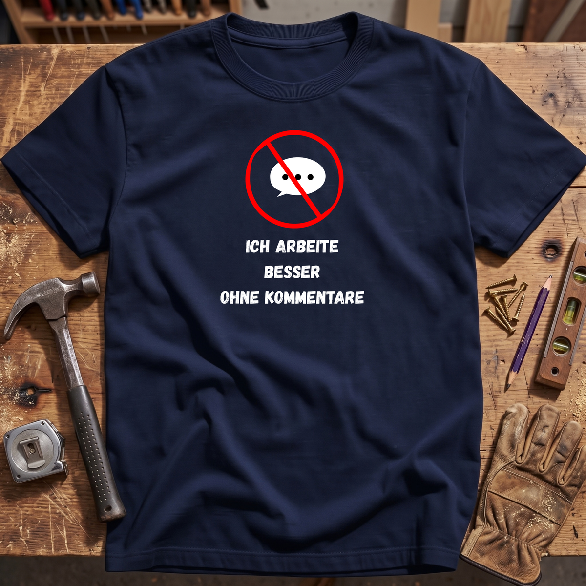 Ich arbeite besser ohne Kommentare T-Shirt