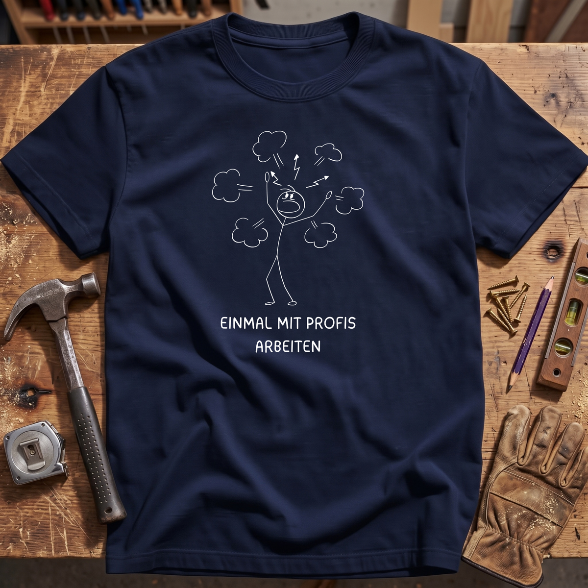 Einmal mit Profis arbeiten T-Shirt