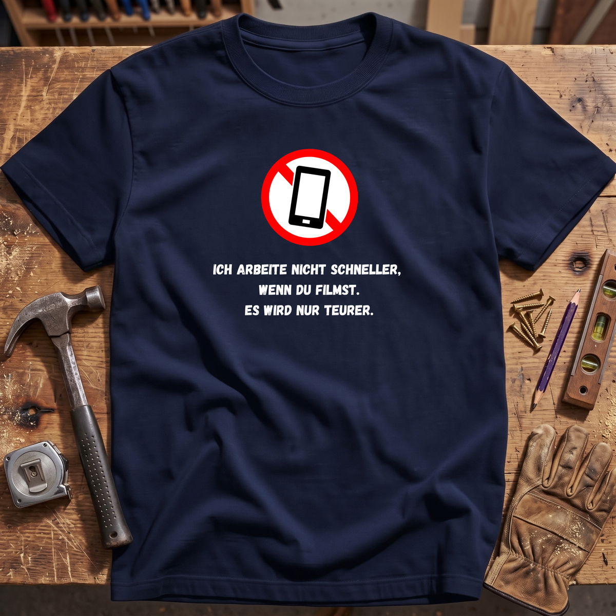 Ich arbeite nicht wenn du filmst T-Shirt