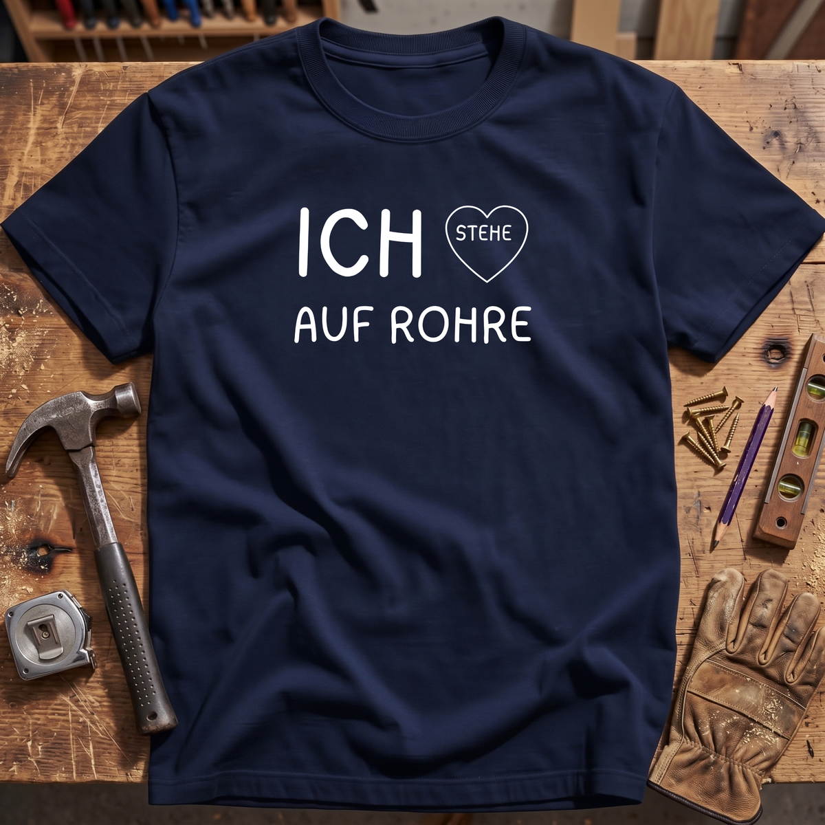 Ich stehe auf Rohre T-Shirt