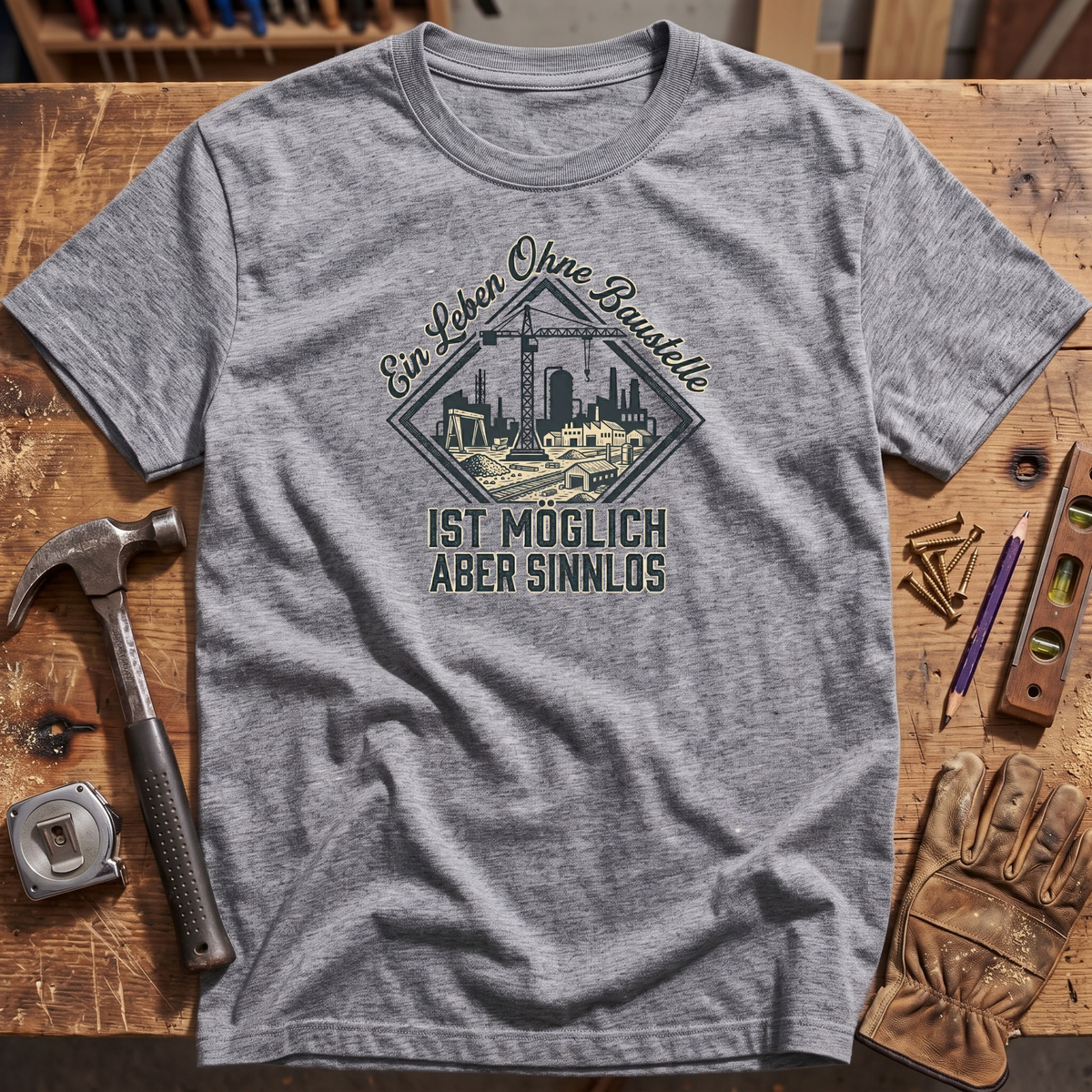 Ein Leben ohne Baustelle T-Shirt