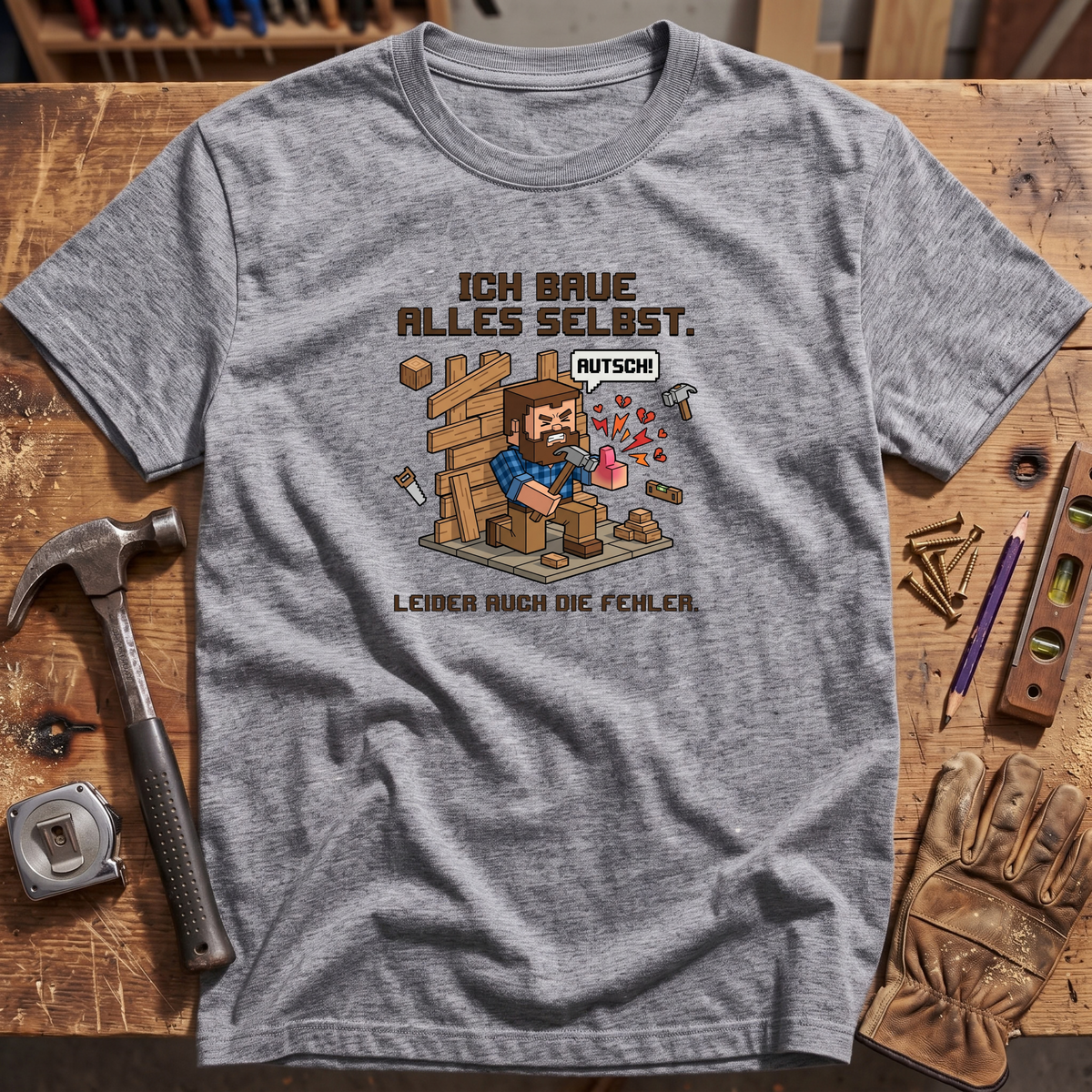 Ich baue alles selbst T-Shirt