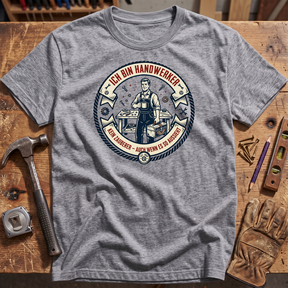 Ich bin Handwerker T-Shirt