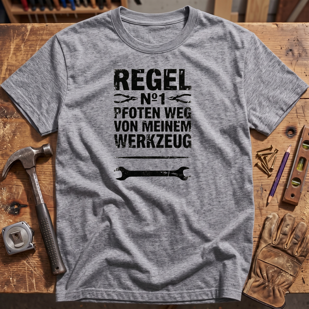 Pfoten weg  von meinem Werkzeug T-Shirt