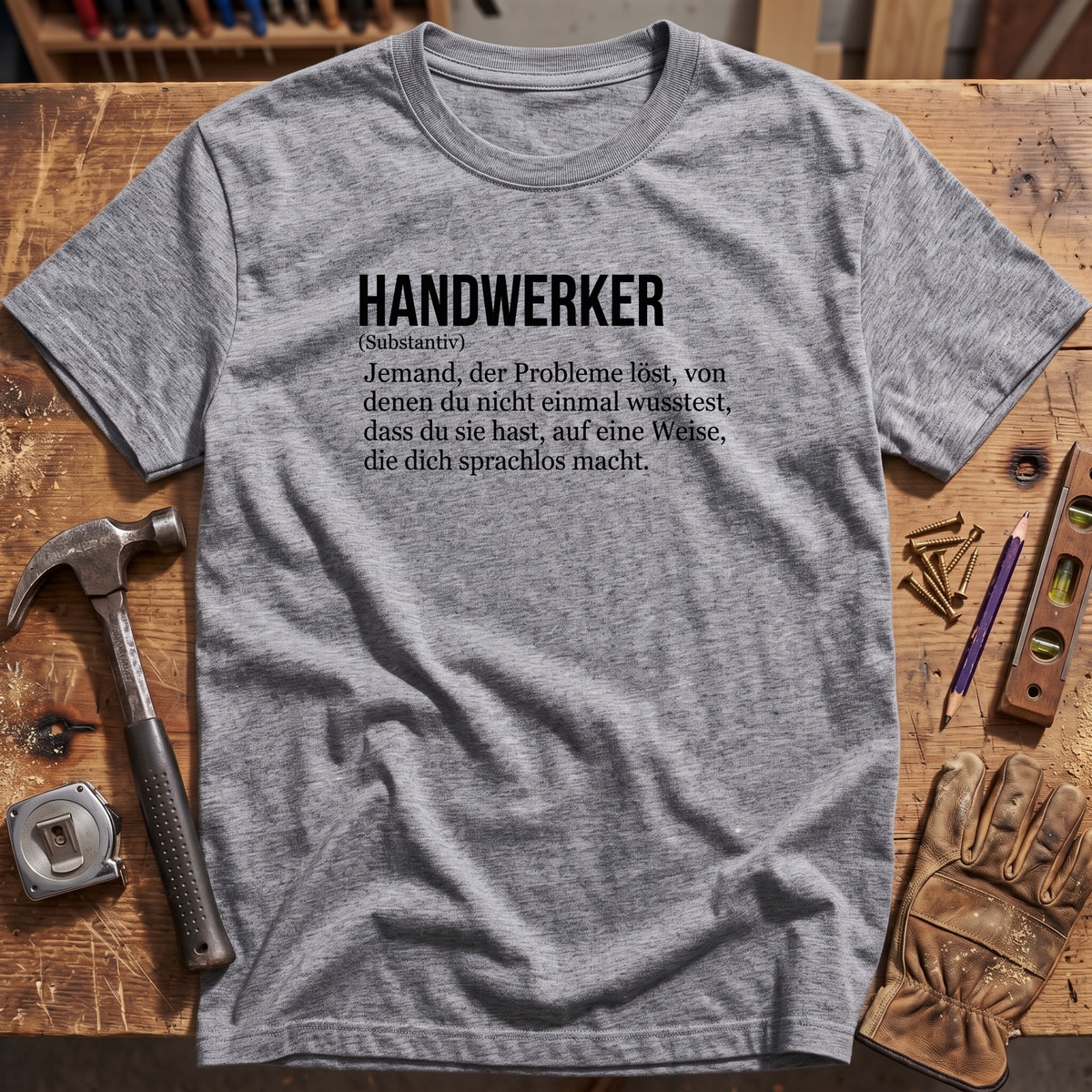 Handwerker Substantiv T-Shirt