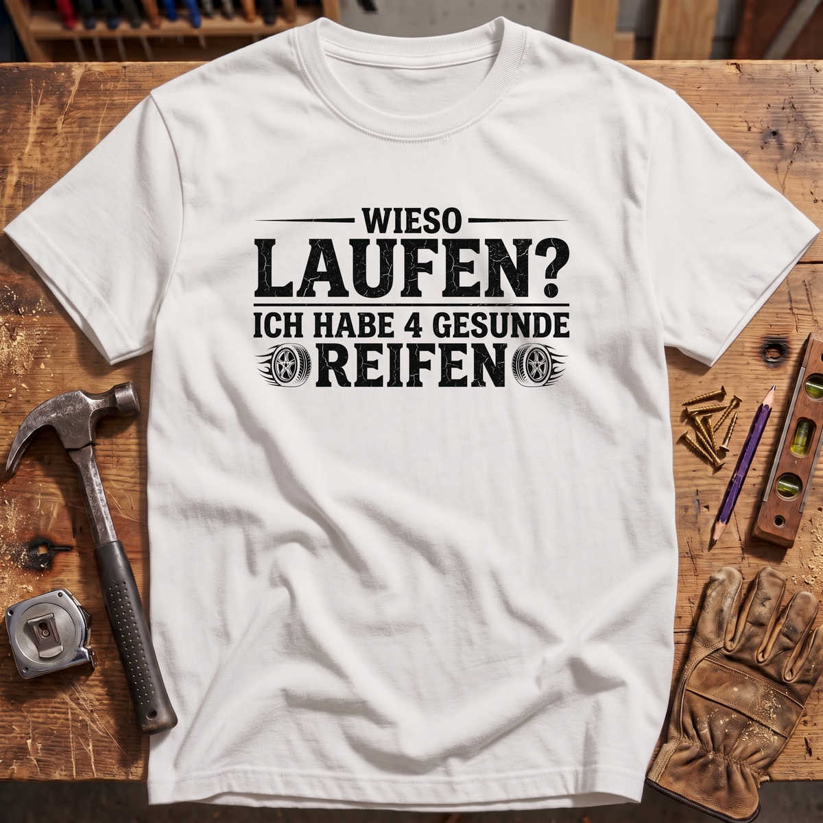 Wieso laufen T-Shirt