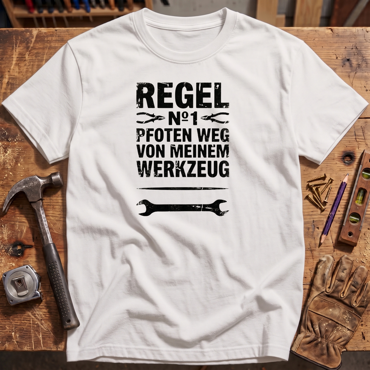 Pfoten weg  von meinem Werkzeug T-Shirt