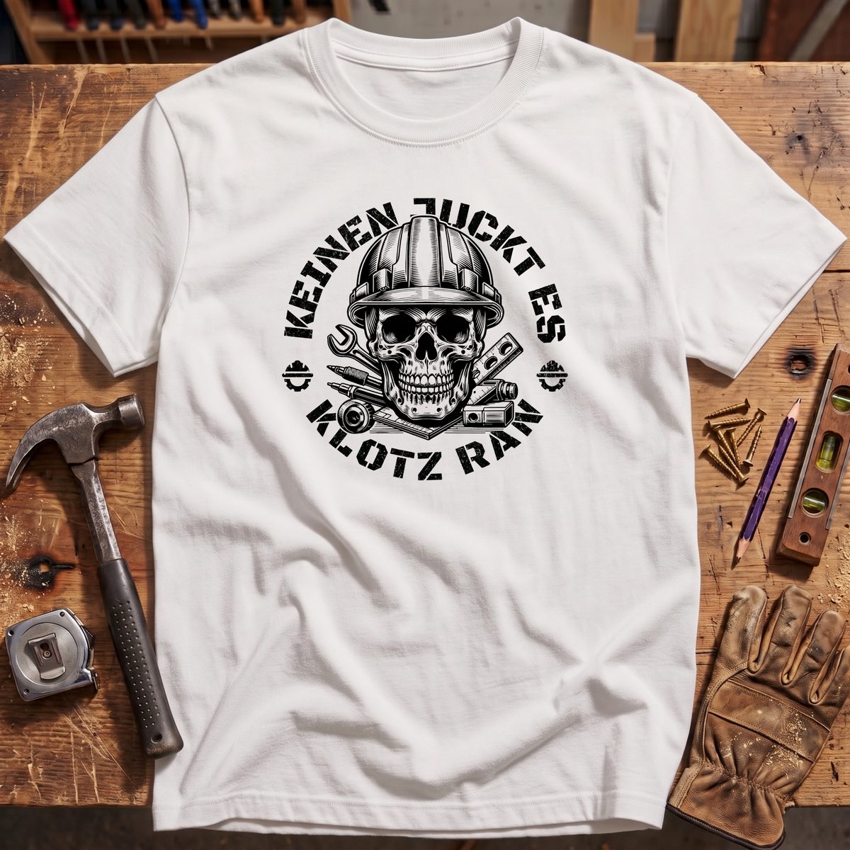 Keinen juckt es klotz ran T-Shirt