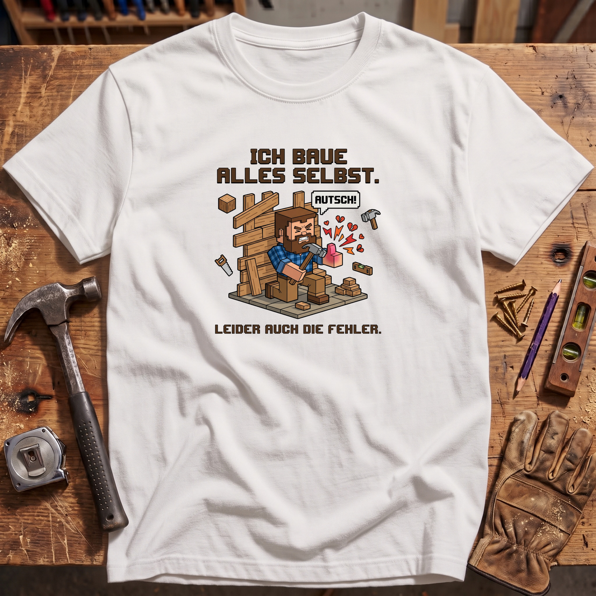 Ich baue alles selbst T-Shirt