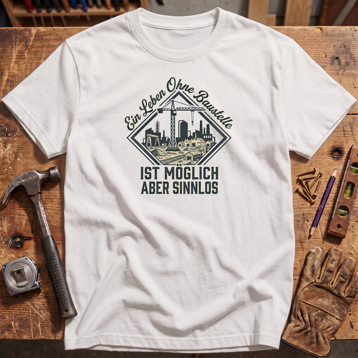 Ein Leben ohne Baustelle T-Shirt