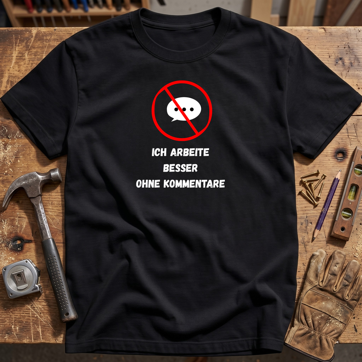 Ich arbeite besser ohne Kommentare T-Shirt