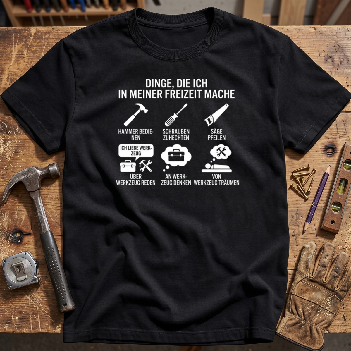 Dinge, die ich mache Handwerker T-Shirt