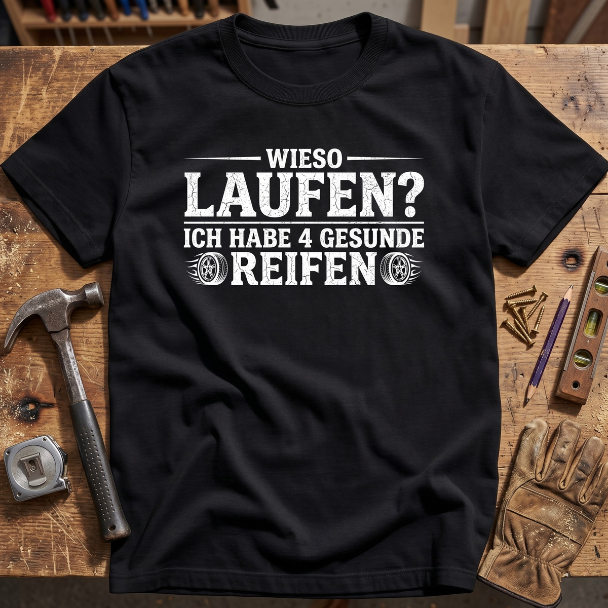 Wieso laufen T-Shirt