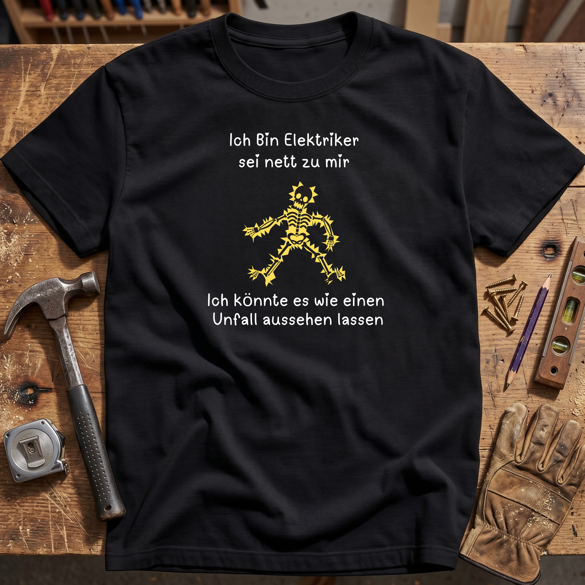 Ich bin Elektriker sei nett zu mir T-Shirt