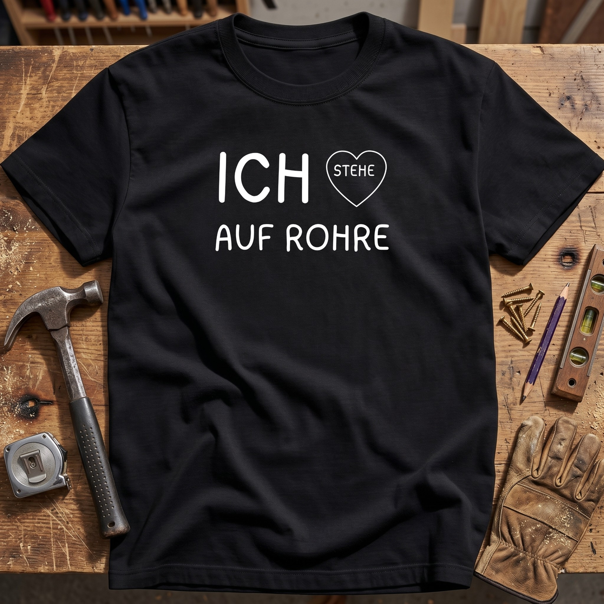 Ich stehe auf Rohre T-Shirt