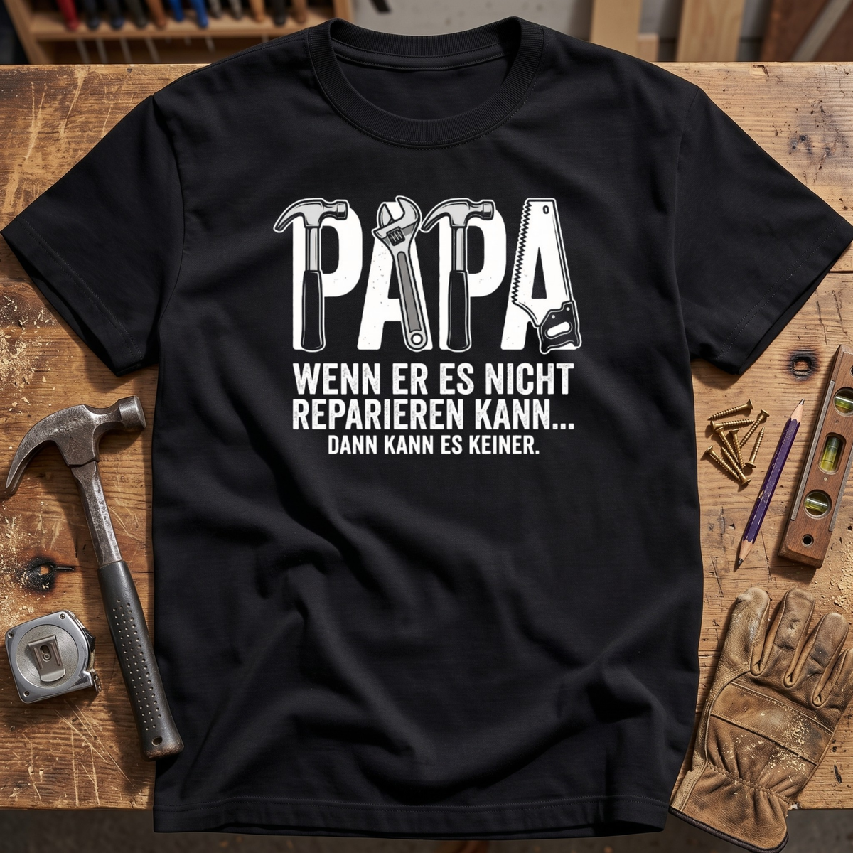Papa wenn er es nicht reparieren kann..dann kann es keiner T-Shirt