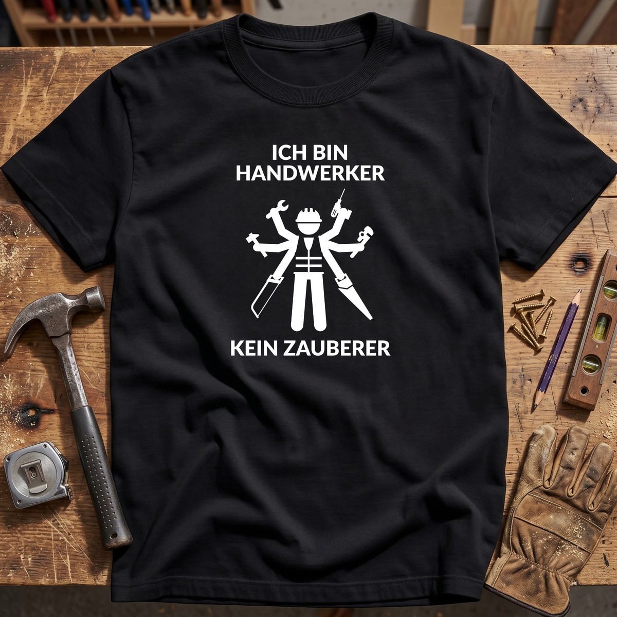 Ich bin Handwerker kein Zauberer  T-Shirt