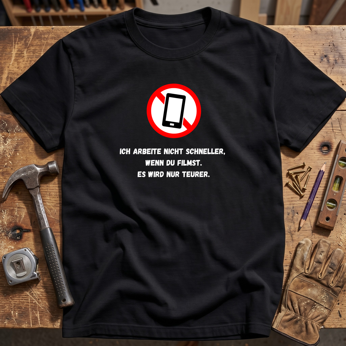 Ich arbeite nicht wenn du filmst T-Shirt
