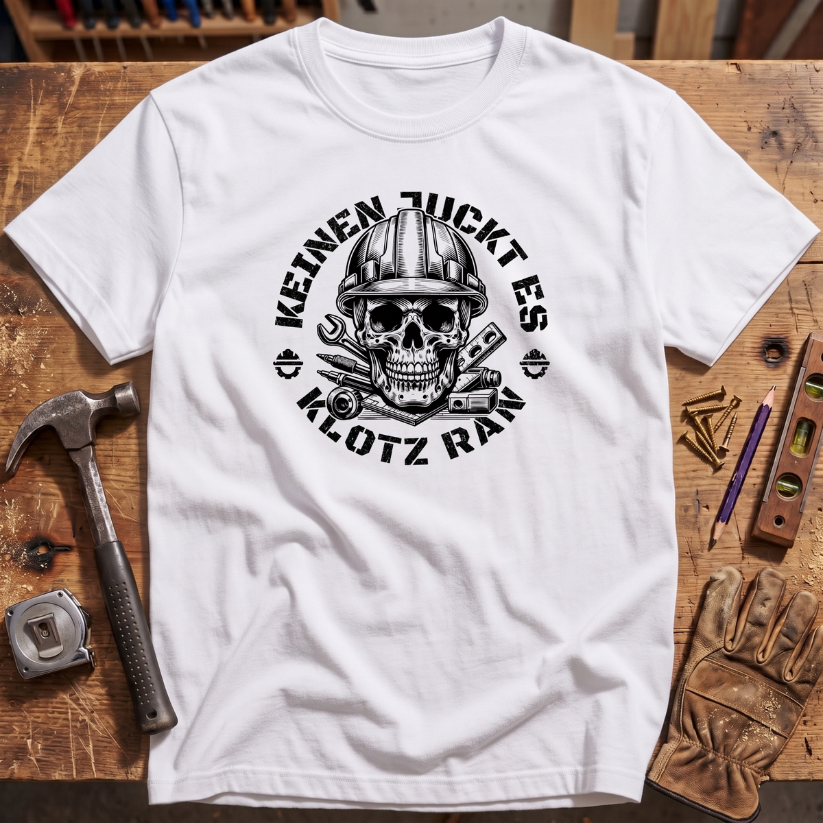 Keinen juckt es klotz ran T-Shirt