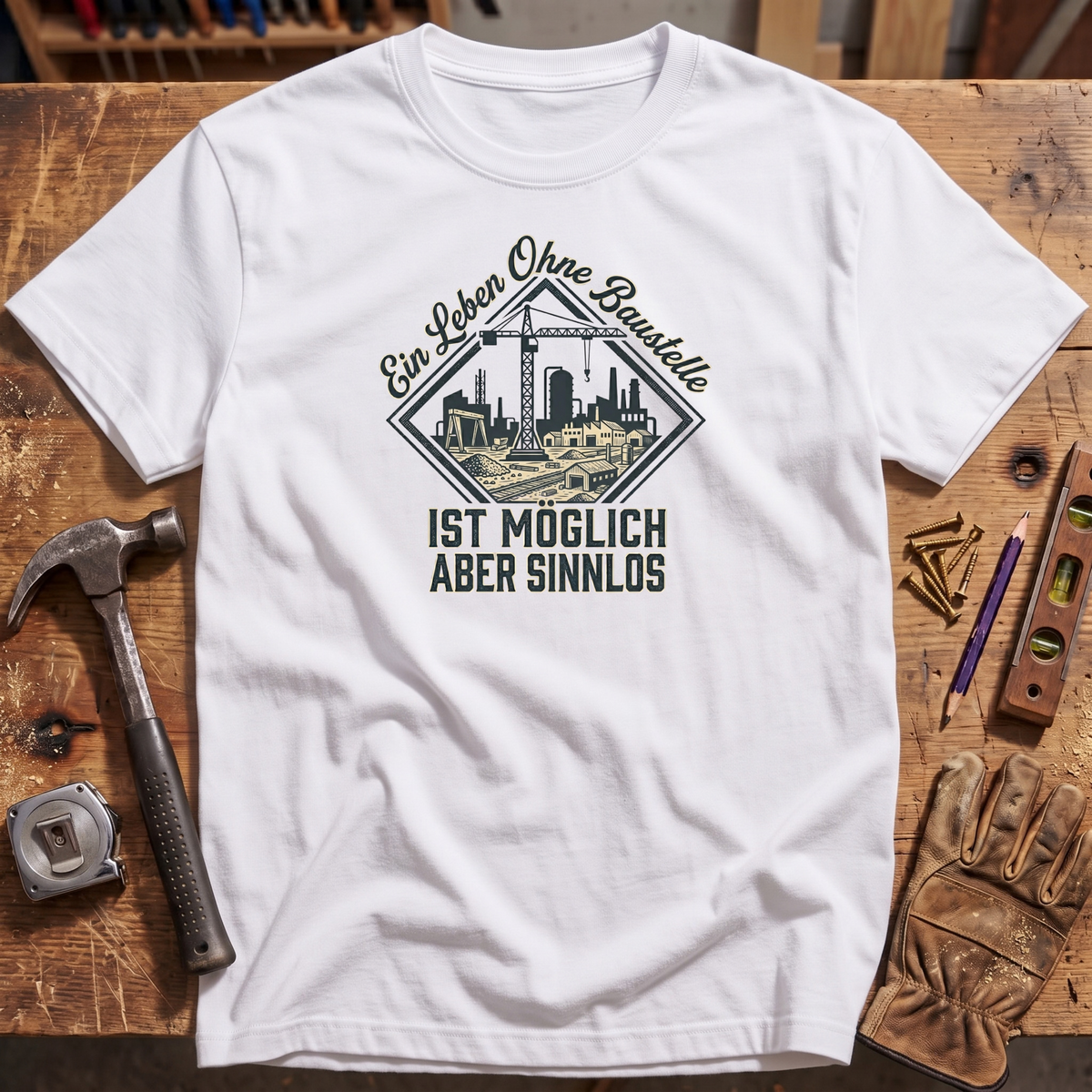 Ein Leben ohne Baustelle T-Shirt