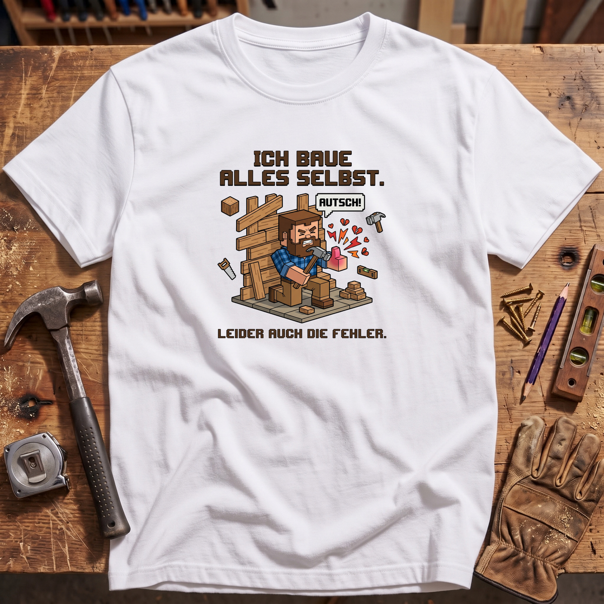 Ich baue alles selbst T-Shirt