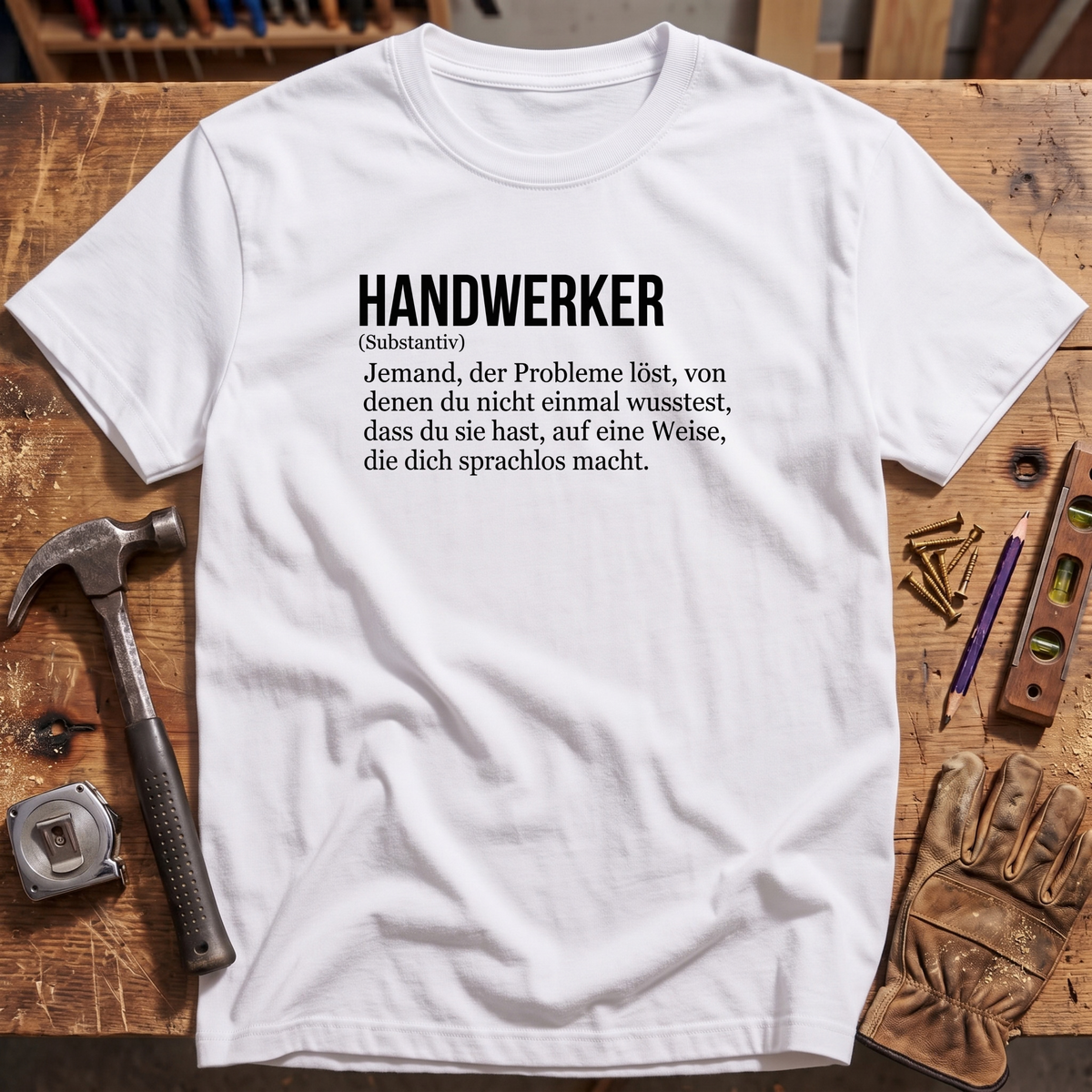 Handwerker Substantiv T-Shirt