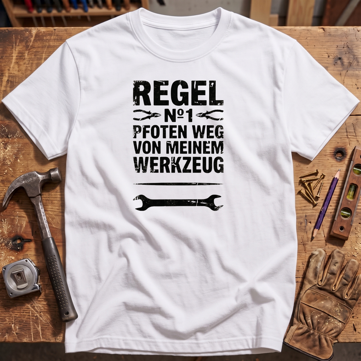 Pfoten weg  von meinem Werkzeug T-Shirt