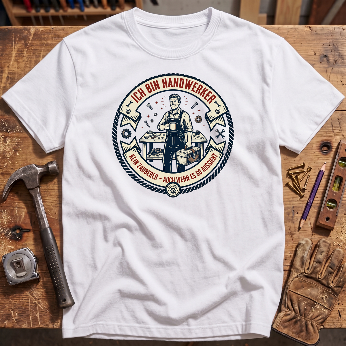 Ich bin Handwerker T-Shirt