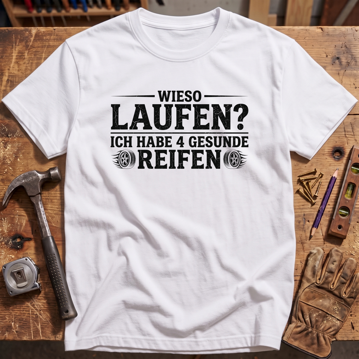 Wieso laufen T-Shirt